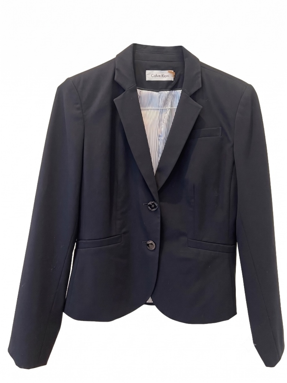 Calvin Klein Classic Two-Button Tailored Blazer -- Size 8